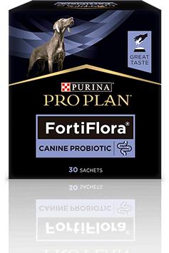 Purina Pro Plan FortiFlora suplemento probiótico para perros, 30 sobres.