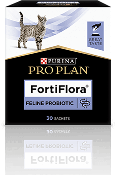 Purina Pro Plan FortiFlora suplemento probiótico para gatos, 30 sobres.